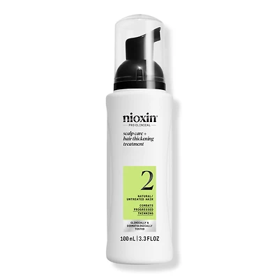 Nioxin Scalp + Hair Thickening System 2 Leave on Treatment - oz