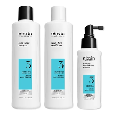 Nioxin Scalp + Hair Thickening System 3 Kit 