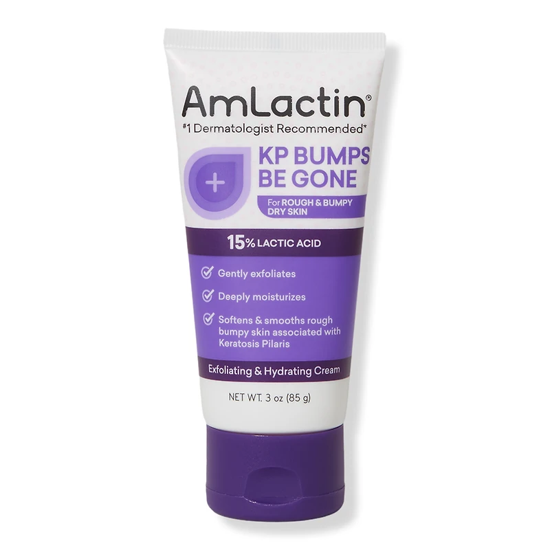 AmLactin KP Bumps Be Gone Cream with 15% Lactic Acid AHA