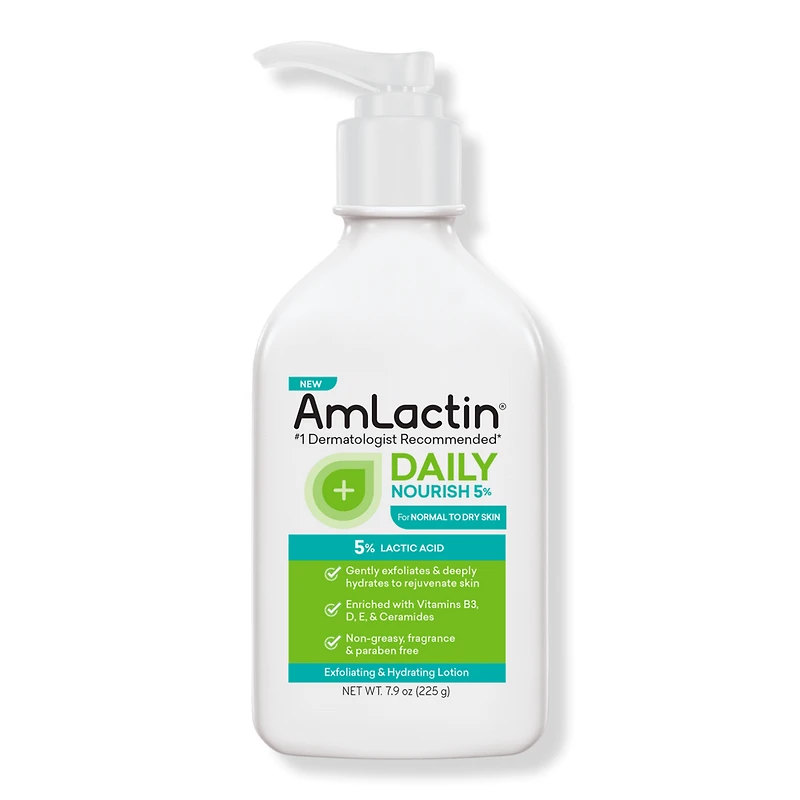 AmLactin Daily Nourish Lotion with 5% Lactic Acid AHA