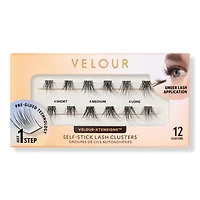 Velour Lashes Velour-Xtensions Self-Stick Everyday Natural Lash Clusters
