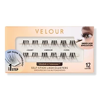 Velour Lashes Velour-Xtensions Self-Stick Soft & Wispy Lash Clusters