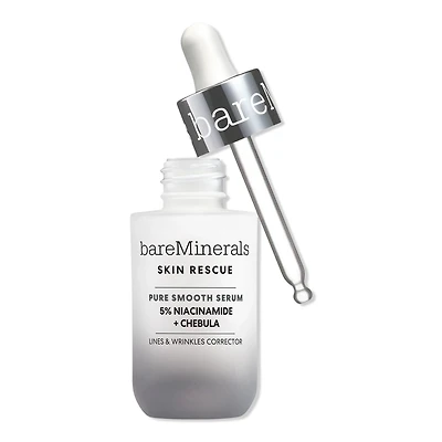 bareMinerals SKIN RESCUE Pure Smooth Serum with 5% Niacinamide and Chebula