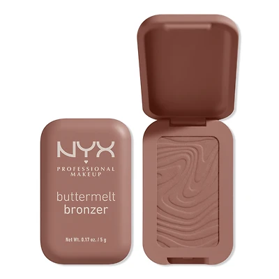 NYX Professional Makeup Buttermelt Pressed Powder Natural Finish Bronzer