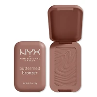 NYX Professional Makeup Buttermelt Pressed Powder Natural Finish Bronzer