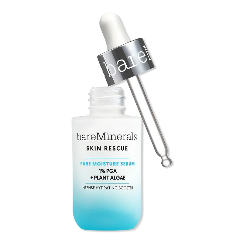bareMinerals SKIN RESCUE Pure Moisture Serum with 1% PGA and Plant Algae