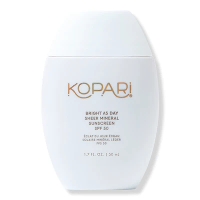 Kopari Beauty Bright As Day Sheer Mineral Sunscreen SPF 50