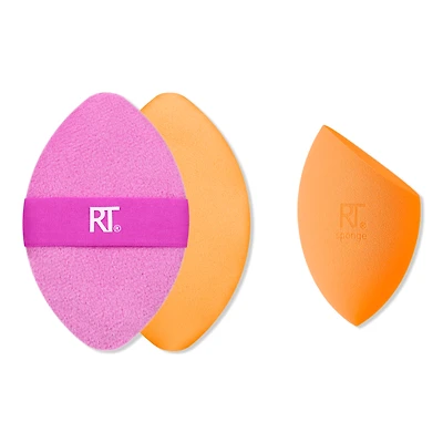 Real Techniques Miracle Complexion Sponge + Miracle 2-In-1 Powder Puff