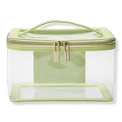 Tartan + Twine Lime Green Train Case