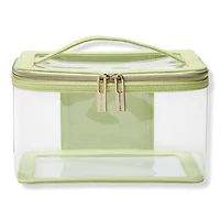 Tartan + Twine Lime Green Train Case