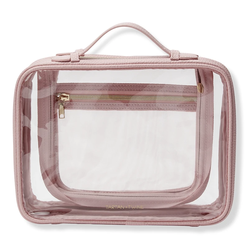 Tartan + Twine Pink Weekender