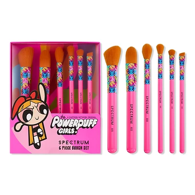 Spectrum The Powerpuff Girls Blossom 6-Piece Makeup Brush Set