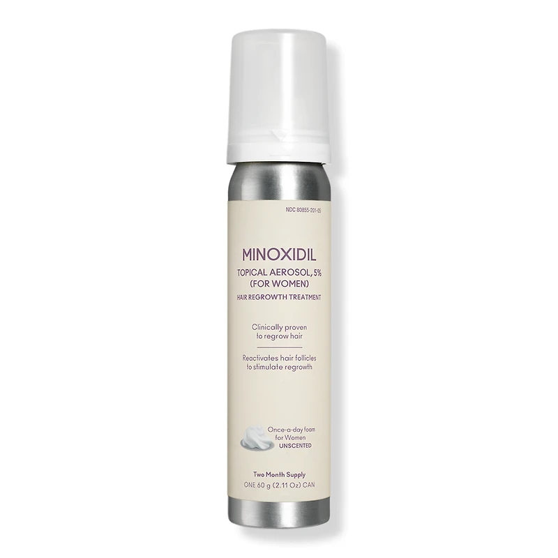 Virtue Flourish Minoxidil 5% Foam for Hair Growth