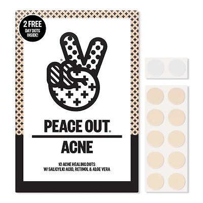 Peace Out Travel Size Salicylic Acid Acne Healing Dots