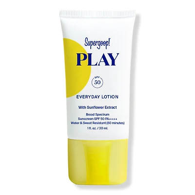 Supergoop! Mini PLAY Everyday Lotion SPF 50 Sunscreen with Sunflower Extract