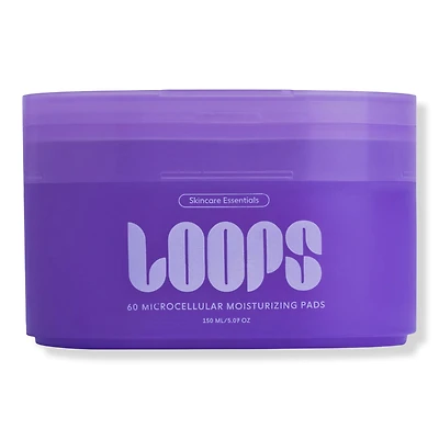 LOOPS MicroCellular Moisturizer Biodegradable Skincare Pads