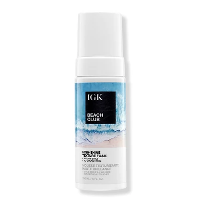 IGK Beach Club High-Shine Texture Foam