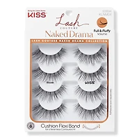 Kiss Lash Couture Naked Drama Fake Eyelashes Multipack, Blouse