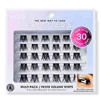 Kiss Falscara Multipack, Lash Clusters - Petite Volume
