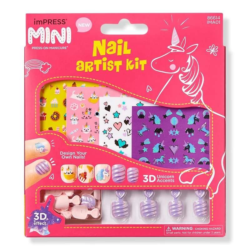 Kiss imPRESS Mini Press-On Nails Nail Artist Kit