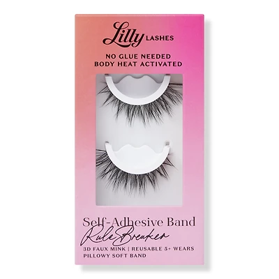 Lilly Lashes RuleBreaker Self-Adhesive 3D Faux Mink Lashes