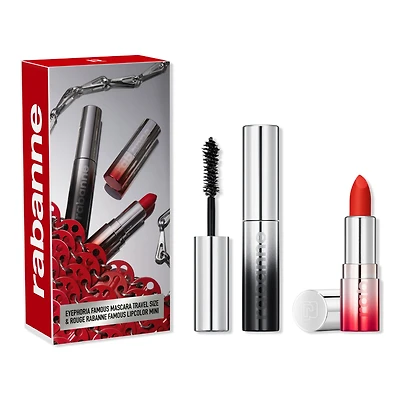 Rabanne Must Have Minis Famous Mascara & Lipstick Set