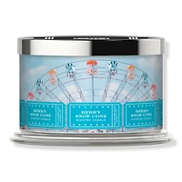 HomeWorx Berry Snow Cone 4-Wick Scented Candle