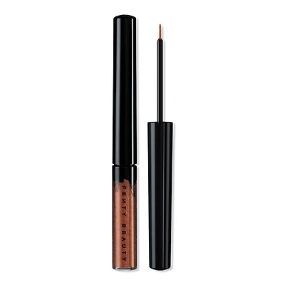 FENTY BEAUTY by Rihanna Glitty Lid Shimmer Liquid Eyeliner - Bronze All Ova Collection
