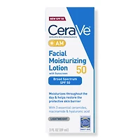CeraVe AM Facial Moisturizing Lotion SPF 50