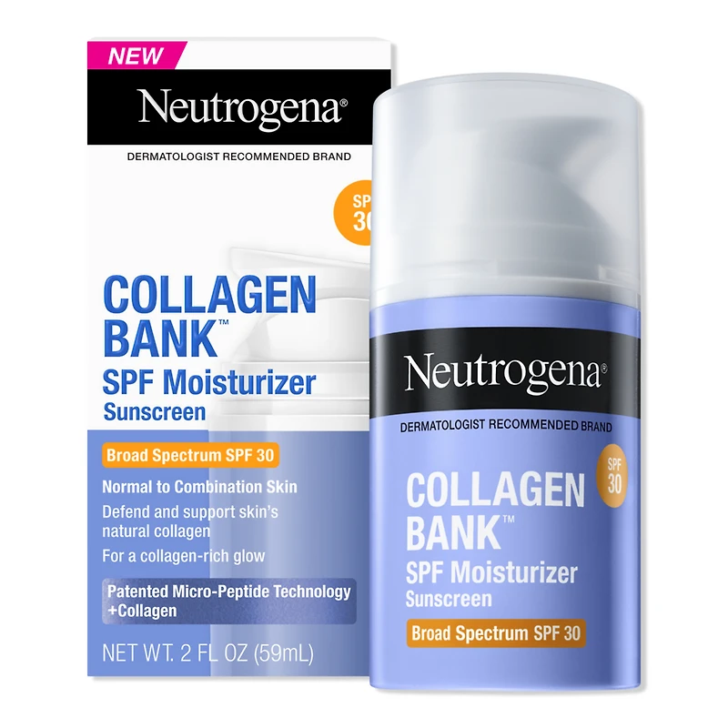 Neutrogena Collagen Bank Daily Face Moisturizer with SPF 30 - oz