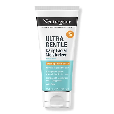 Neutrogena Ultra Gentle Daily Facial Moisturizer Sunscreen Broad Spectrum SPF 30