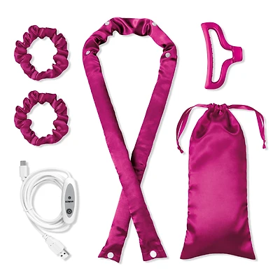 Conair 2-in-1 Heat & Heatless Hair Curler Set