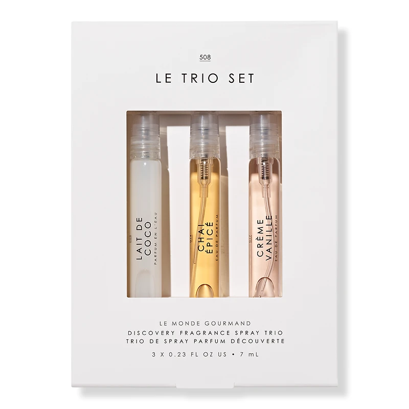 LE MONDE GOURMAND Le Trio Set