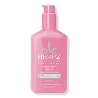 Hempz Sweet Jasmine and Rose Herbal Body Serum with Plant Collagen