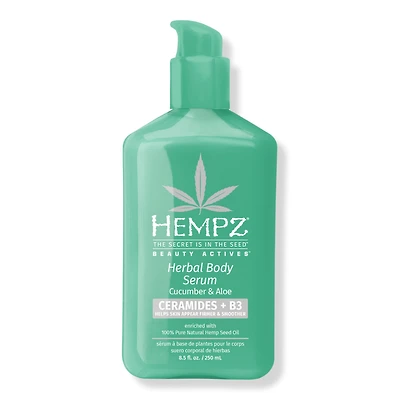 Hempz Cucumber and Aloe Herbal Body Serum With Ceramides & B3
