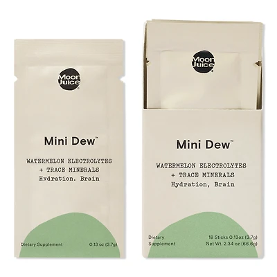 Moon Juice Mini Dew Electrolyte + Mineral Supplement Powder Sticks - Watermelon
