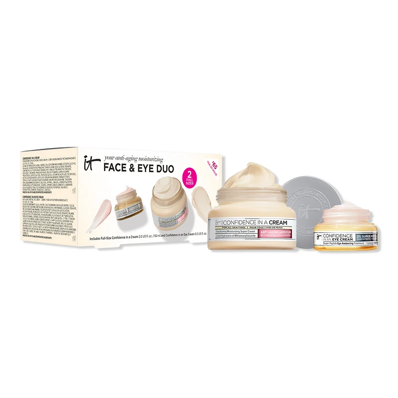 IT Cosmetics Your Anti-Aging, Moisturizing Face and Eye Cream Duo