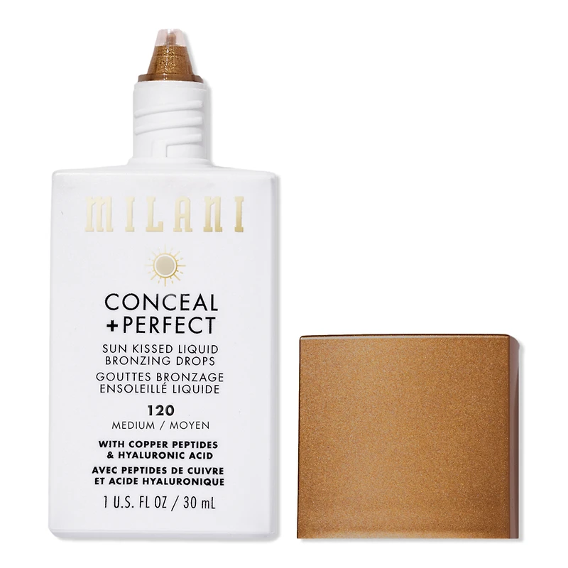 Milani Conceal + Perfect Sun Kissed Liquid Bronzing Drops