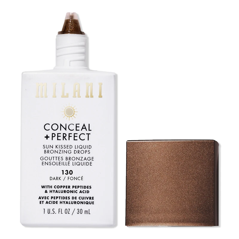 Milani Conceal + Perfect Sun Kissed Liquid Bronzing Drops