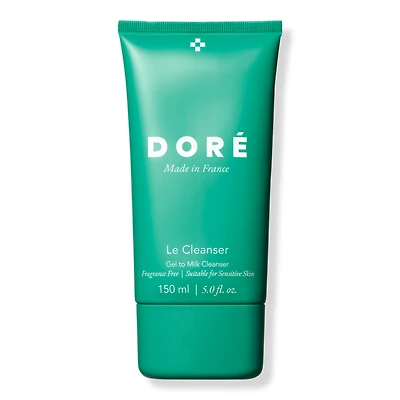 Dore Le Cleanser Gel To Milk Fragrance-Free Cleanser for Sensitive Skin