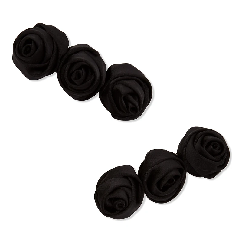 Wet Brush Reclaimed Boho Rose Auto Clasp Barrette