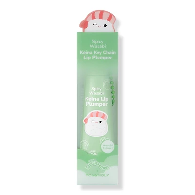 TONYMOLY Squishmallows Keina Spicy Wasabi Key Chain Lip Plumper