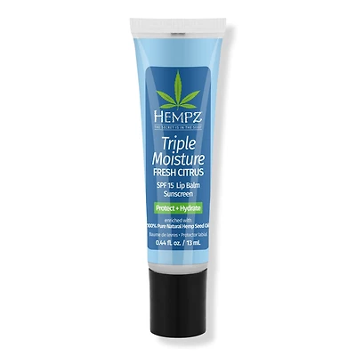Hempz Triple Moisture Herbal Lip Balm SPF 15