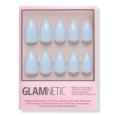 Glamnetic Blueberry Milk Press-On Nails
