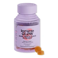 Lemme Glow: Hair, Skin & Nails Gummies