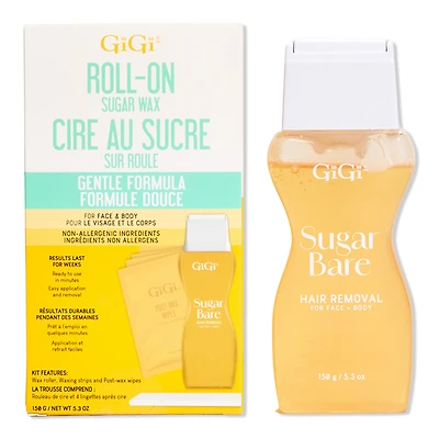 Gigi Sugar Bare Roll On Sugaring Kit