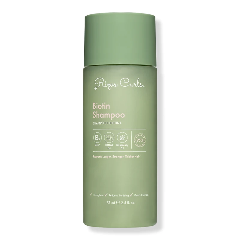 Rizos Curls Travel Size Biotin Shampoo
