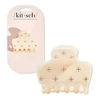 Kitsch Recycled Plastic Rhinestone Medium Puffy Claw Clip