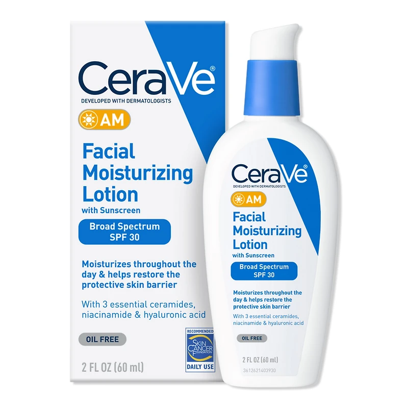 CeraVe AM Facial Moisturizing Lotion SPF 30 - oz