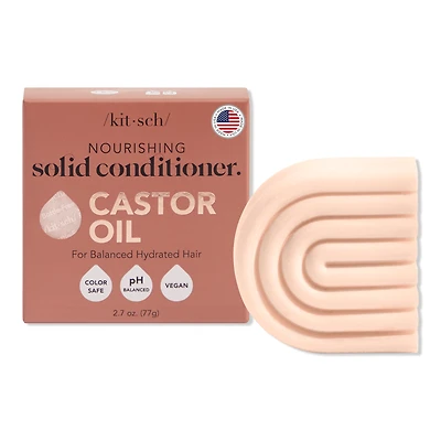 Kitsch Castor Oil Nourishing Solid Conditioner Bar